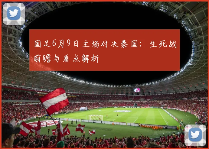 国足6月9日主场对决泰国：生死战前瞻与看点解析